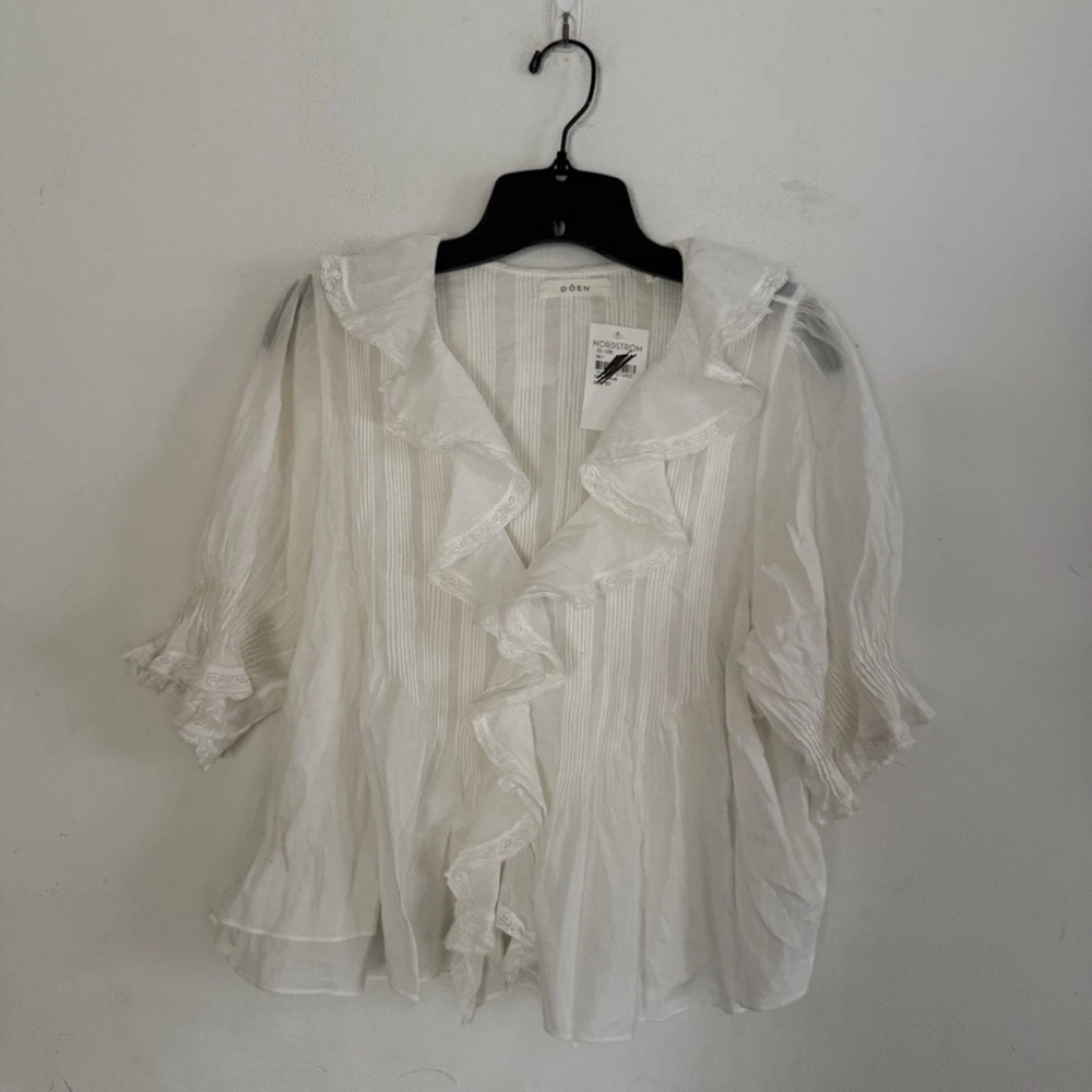 NWT Doen Henri Top Salt Size M - Picture 5 of 11